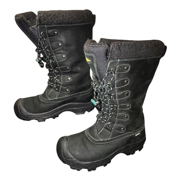 Keen Alaska Hiking Boots
Women’s Size 7 – Black with Blue Turquoise Trim - Picture 7 of 10